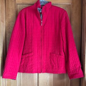 White Stag Women's Quilted Puffer Jacket - Vibrant Red